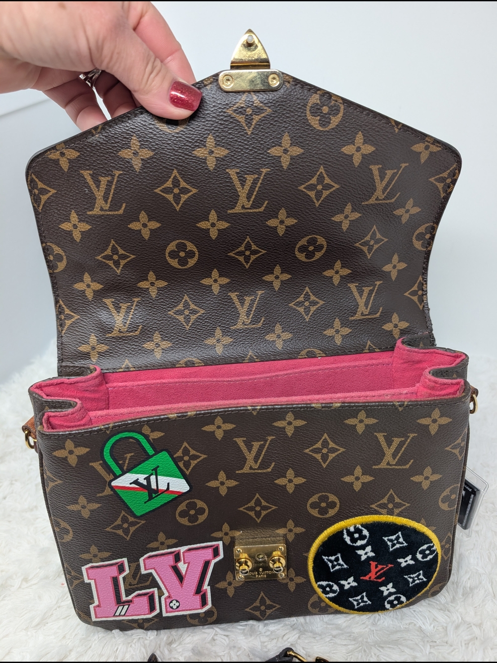 Louis Vuitton Limited Edition Patches  Metis Pochette‎ Crossbody Shoulder Bag - Picture 15 of 16